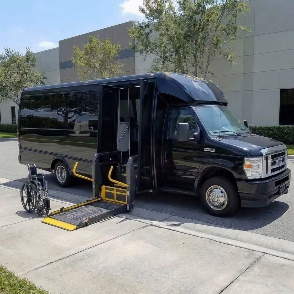 miami lakes 18 passenger minibus wheelchair lift