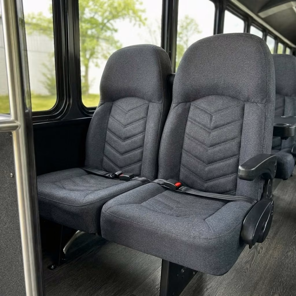 miami lakes 25 passenger minibus high back seats