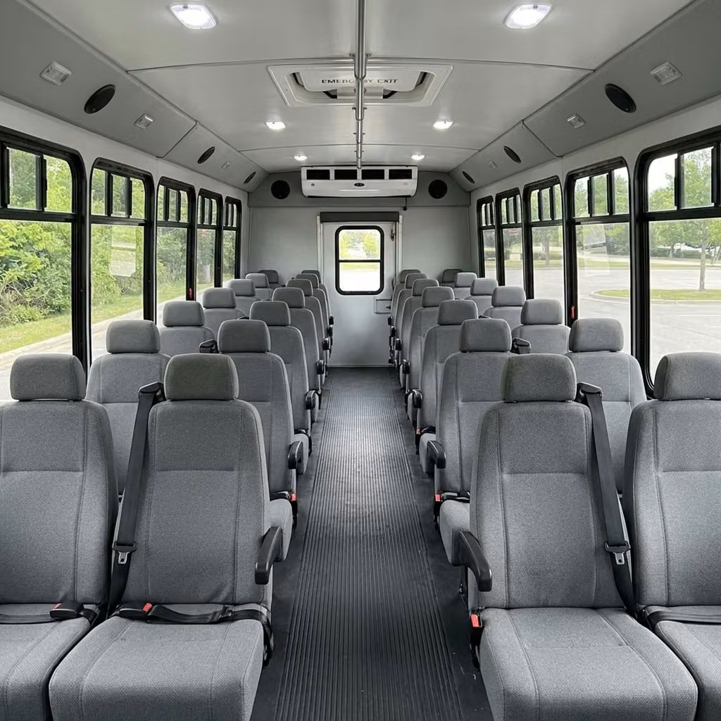 miami lakes 30 passenger minibus seating