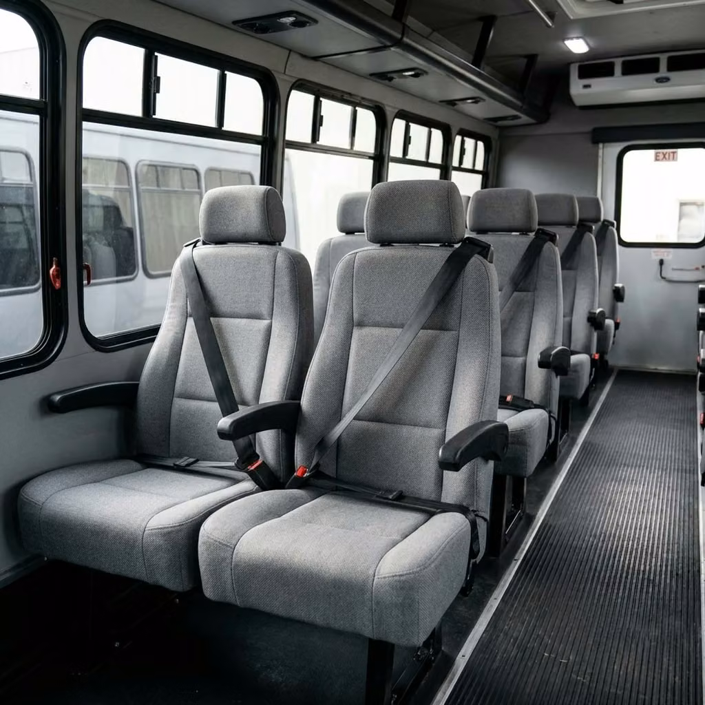 miami lakes 35 passenger minibus reclining seats