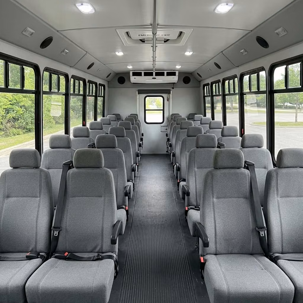 miami lakes 35 passenger minibus seating