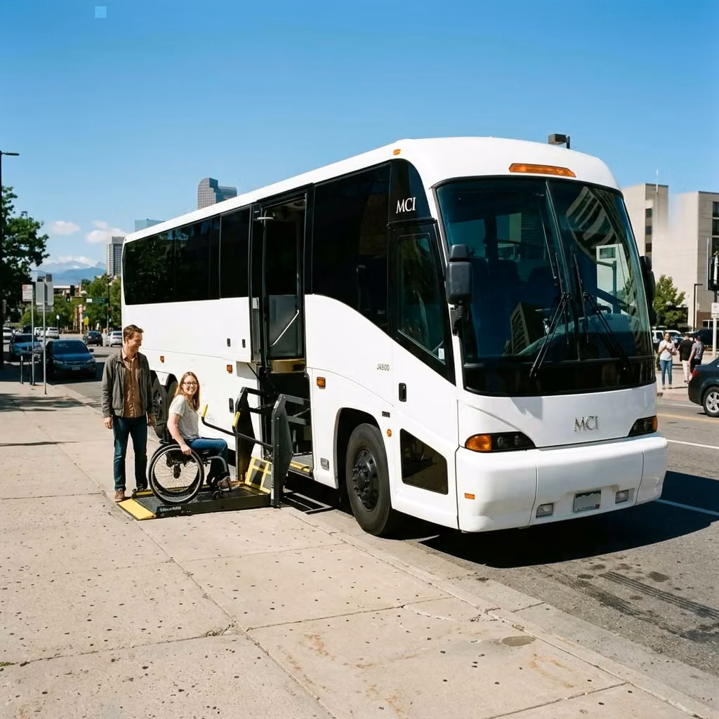 miami lakes 56 passenger charter bus wheelchair lift