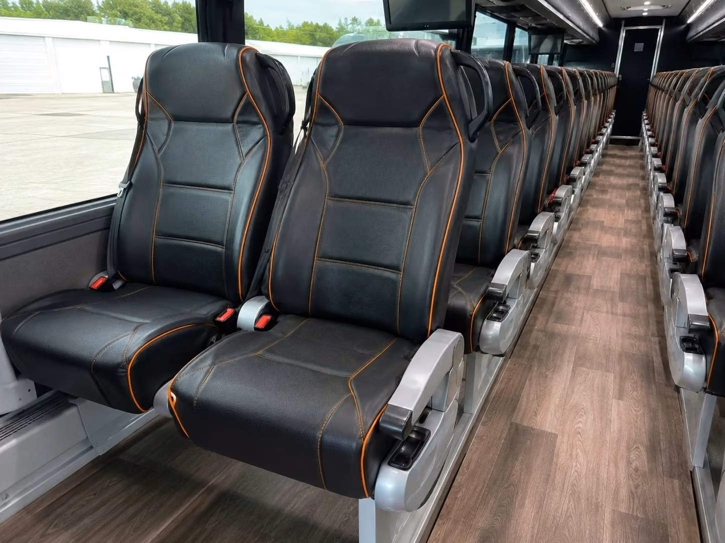miami lakes charter bus interior 1