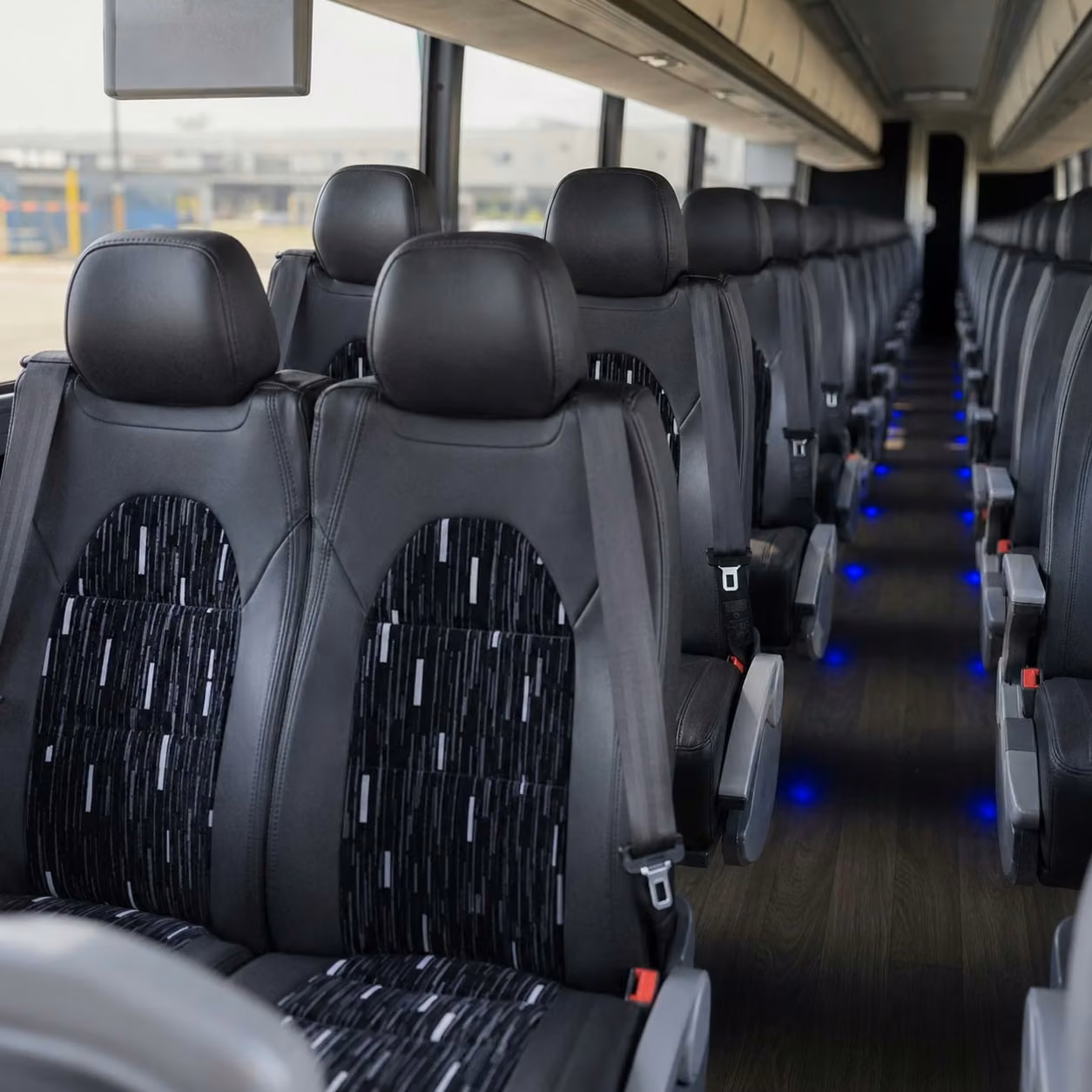 miami lakes charter bus interior 3