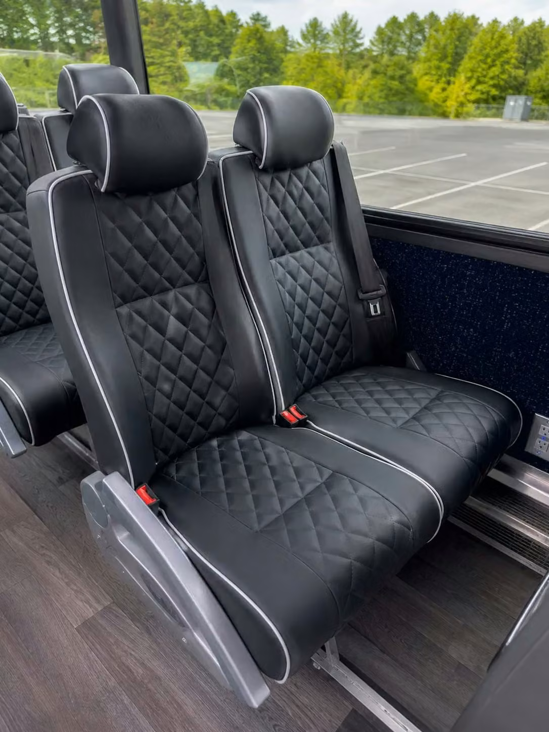 miami lakes charter bus reclining seats