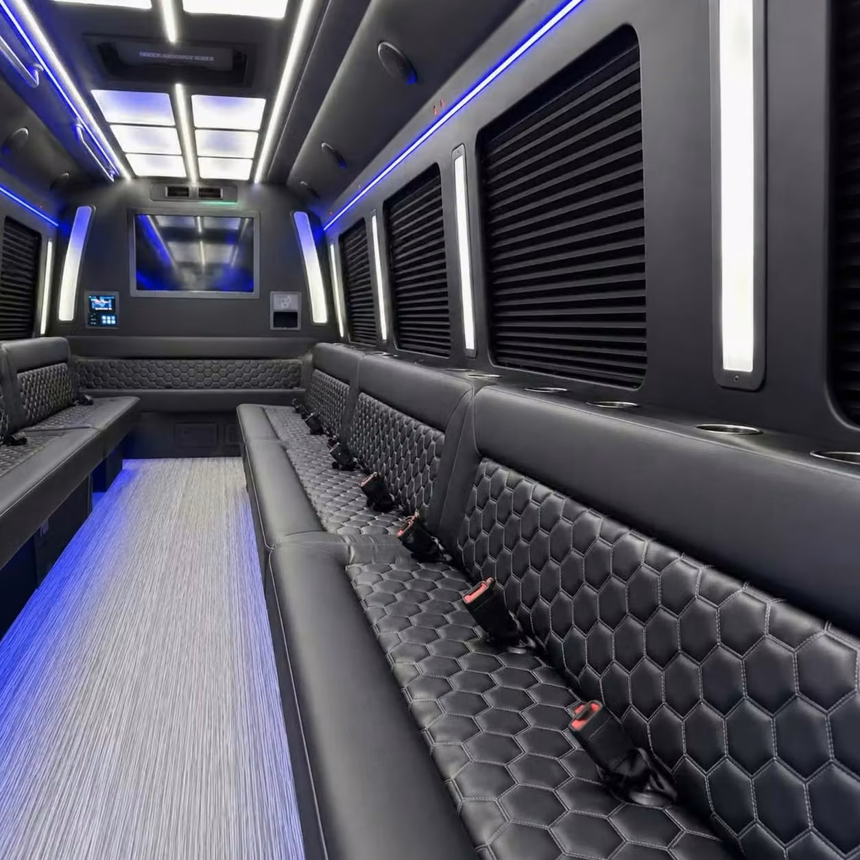 miami lakes party bus party lighting