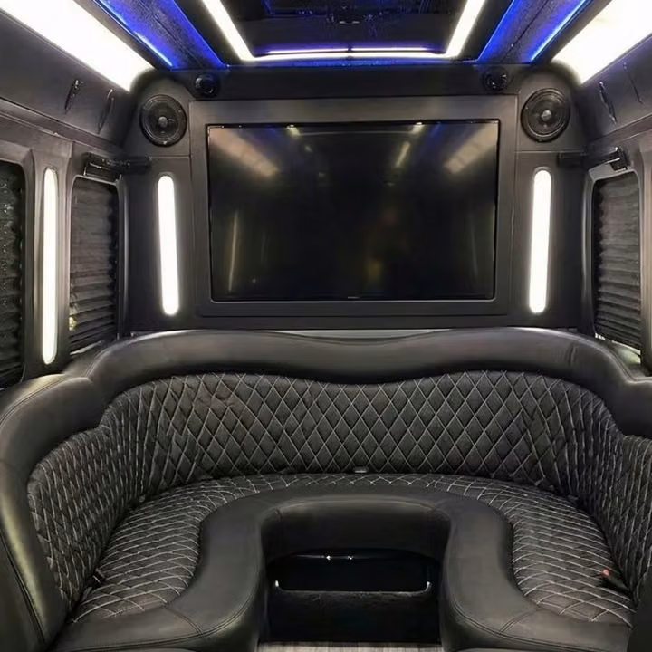 miami lakes party bus sound system