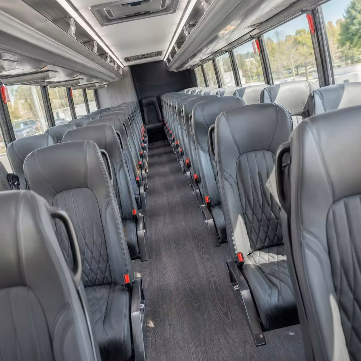 30 passenger minibus inside